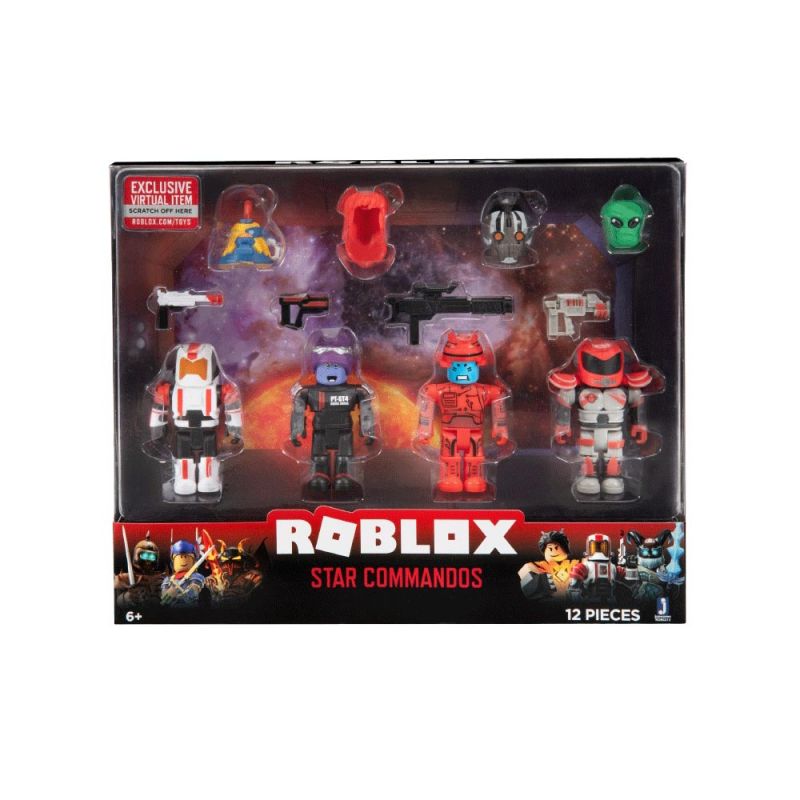 Коллекционная фигурка "Mix & Match Set Star Commandos W6", Roblox