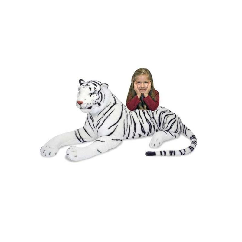 Плюшевый белый тигр, Melissa&Doug