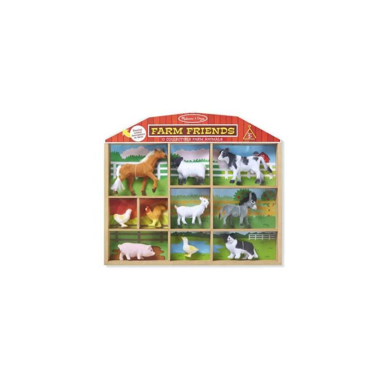 Игровой набор "Животные фермы", Melissa&Doug