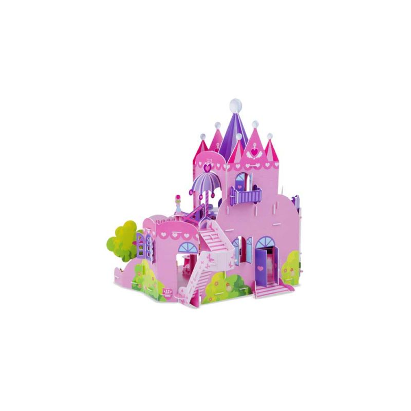 3D-пазлы "Розовый замок", Melissa&Doug