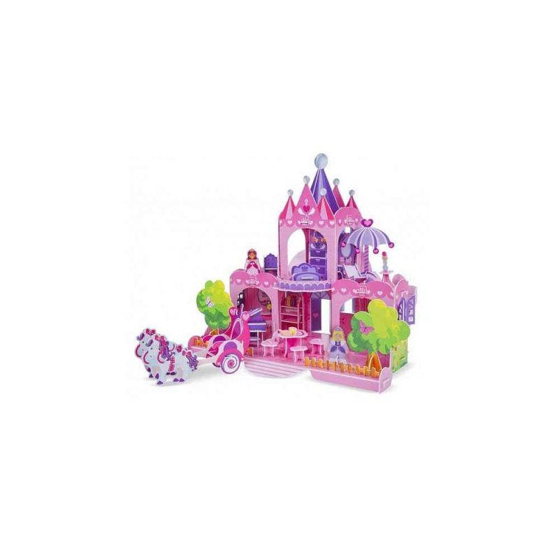 3D-пазлы "Розовый замок", Melissa&Doug