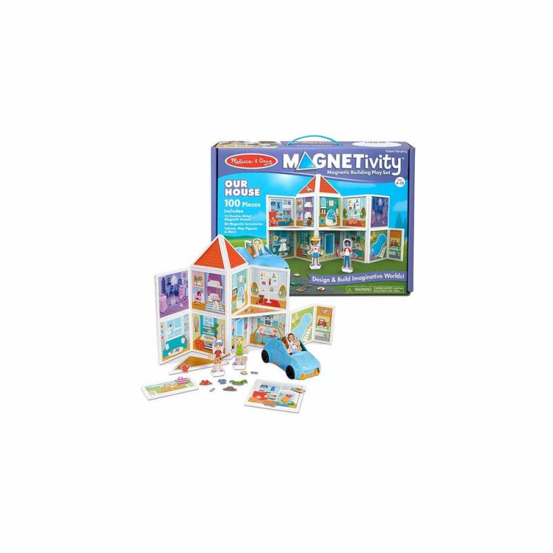 Игровой магнитный набор "Наш дом", Melissa&Doug