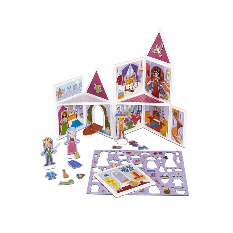 Игровой магнитный набор "Средневековый замок", Melissa&Doug