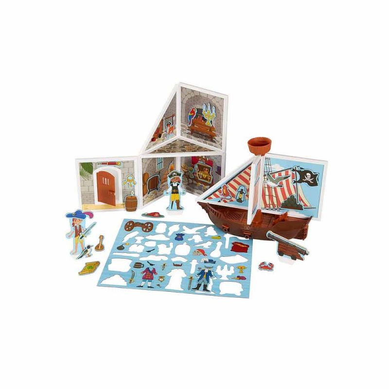 Игровой магнитный набор "Пиратская бухта", Melissa&Doug