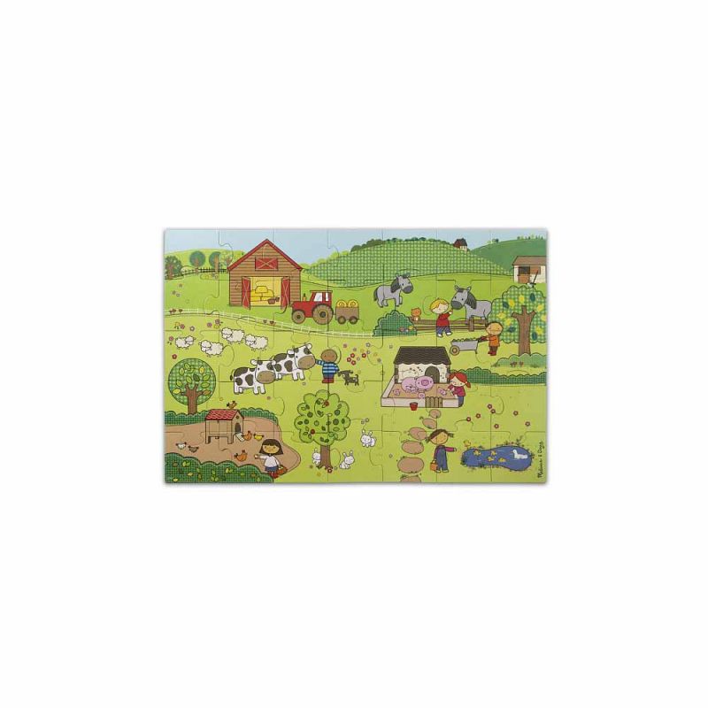 Пазл-головоломка "На ферме", Melissa&Doug