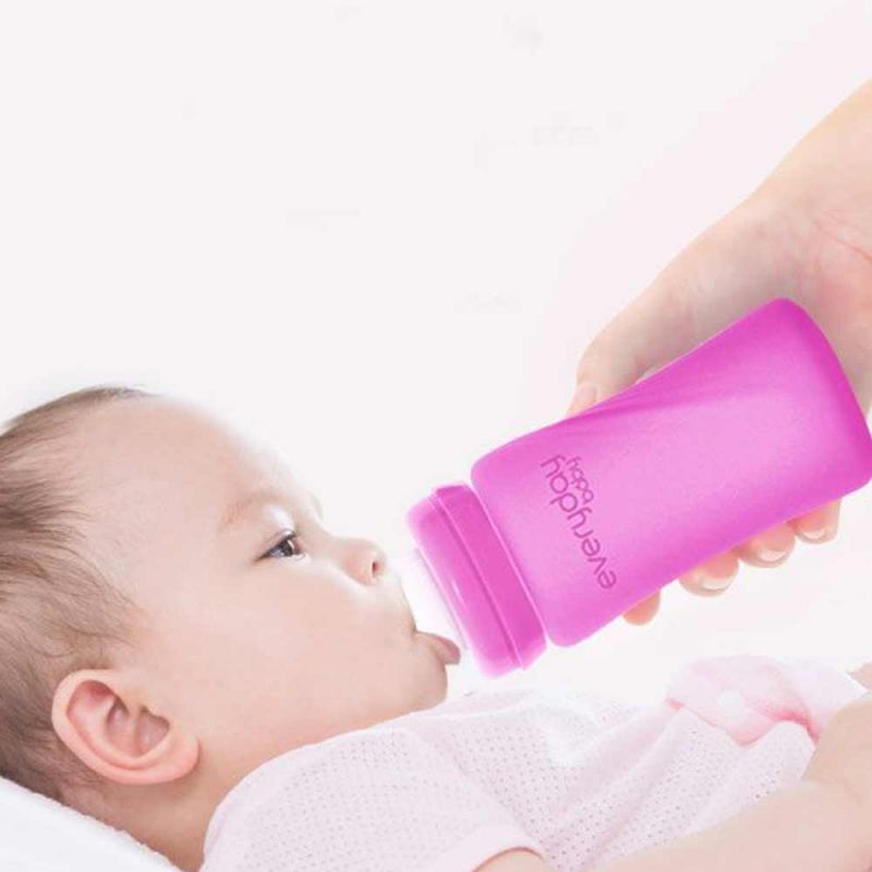 Бутылочка стеклянная термочувствительная "Temp Sensing", Everyday Baby
