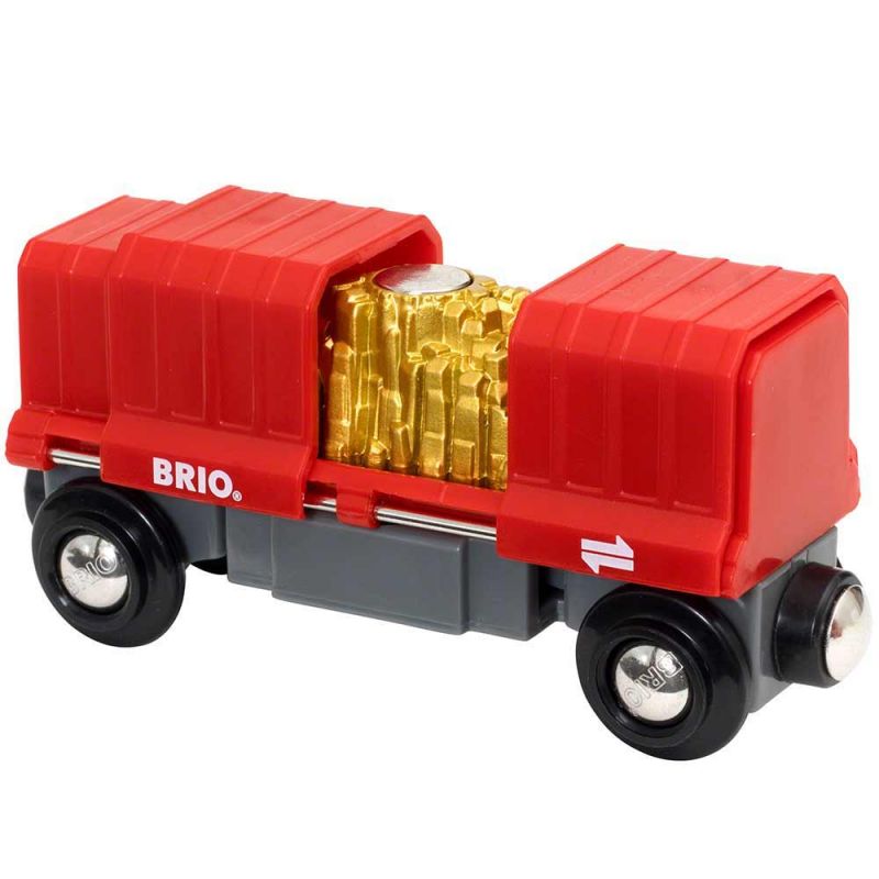 Грузовой вагон с золотом, BRIO