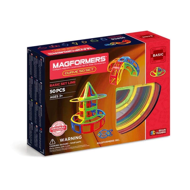 Магнитный конструктор “Curve set” 50 эл., Magformers