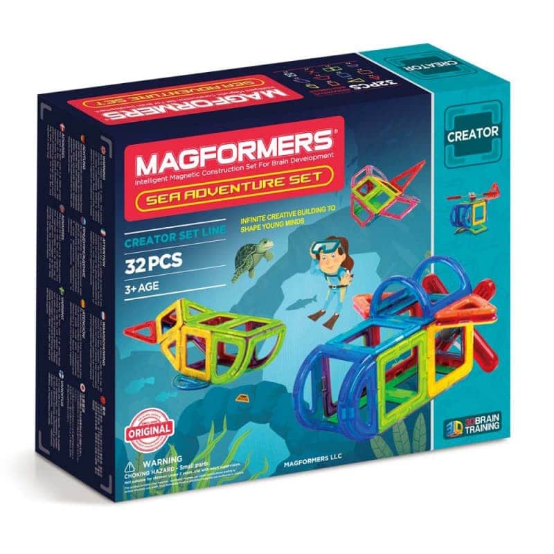 Магнитный конструктор “Sea Аdvanture Set”, Magformers