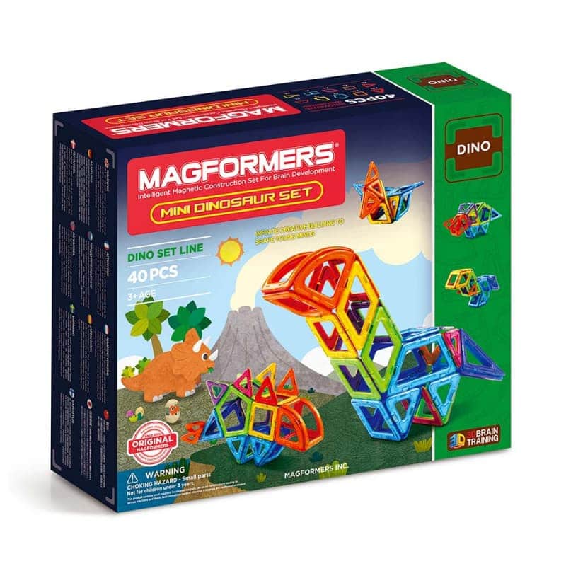 Магнитный конструктор “Mini Dinosaur Set”, Magformes