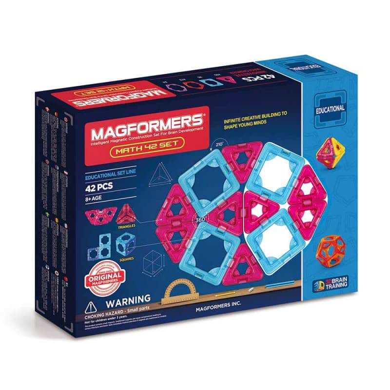 Магнитный конструктор “Math 42 Set”, Magformers