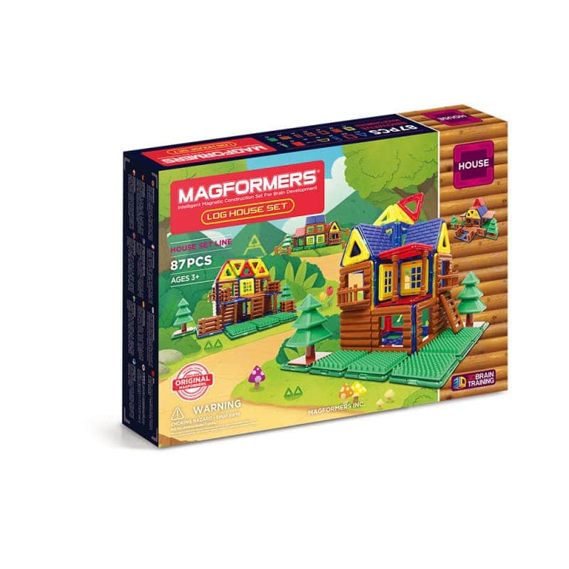 Магнитный конструктор “Log House Set”, Magformers