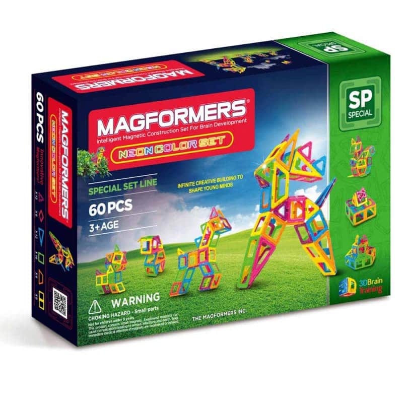 Магнитный конструктор “Neon Color Set”, Magformers