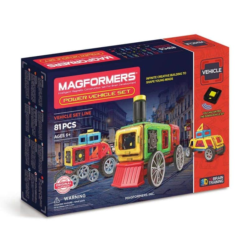 Магнитный конструкторо “Power Vehicle Set”, Magformers