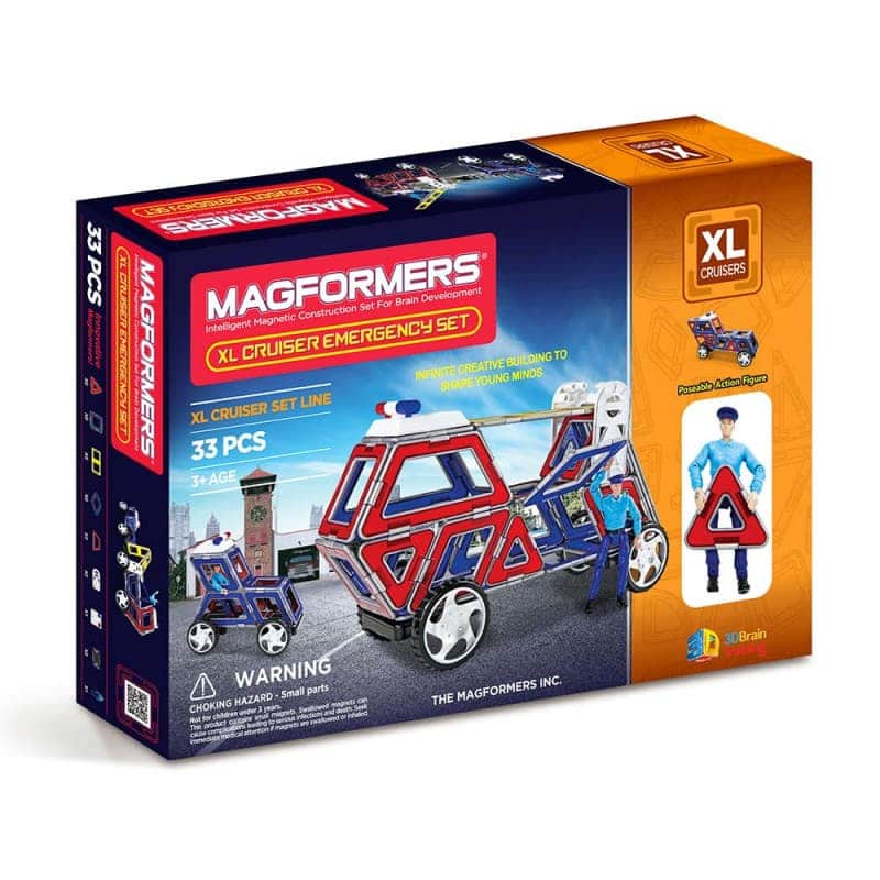 Магнитный конструктор “XL Cruisers Emergency Set”, Magformers