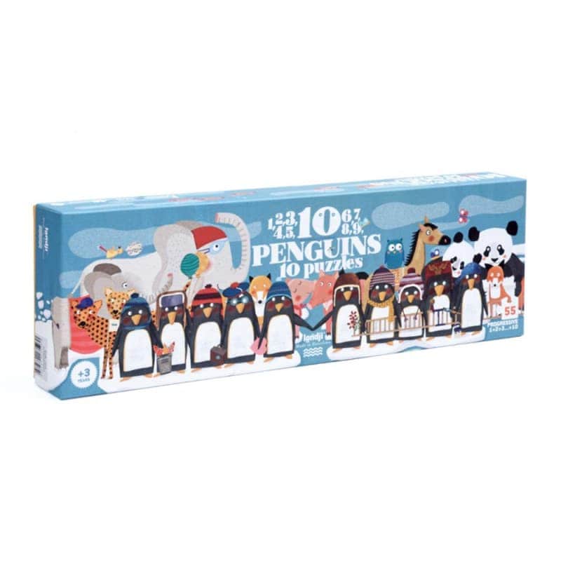 Пазл "10 penguins puzzle", Londji