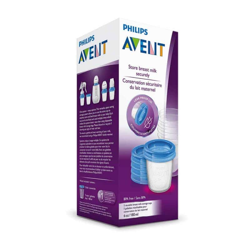Контейнеры для хранения молока, Philips Avent