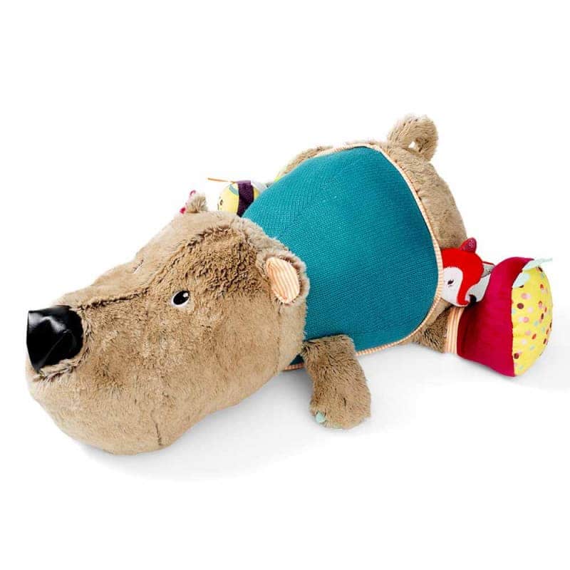 Большая развивающая игрушка "Медведь Цезарь", Lilliputiens