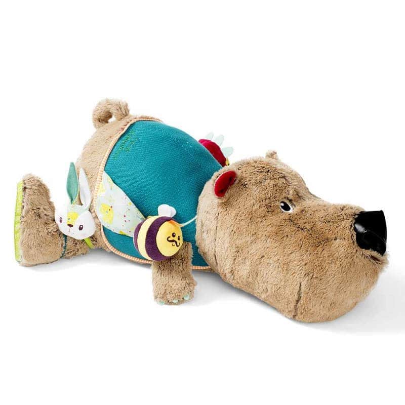 Большая развивающая игрушка "Медведь Цезарь", Lilliputiens