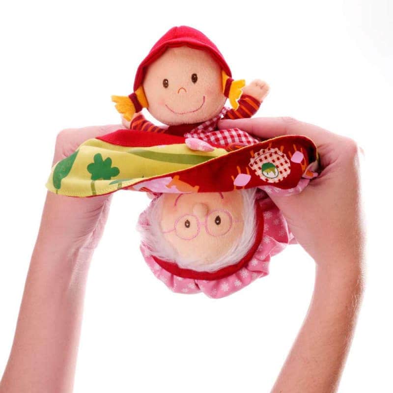 Двусторонняя игрушка-сказка "Красная шапочка", Lilliputiens