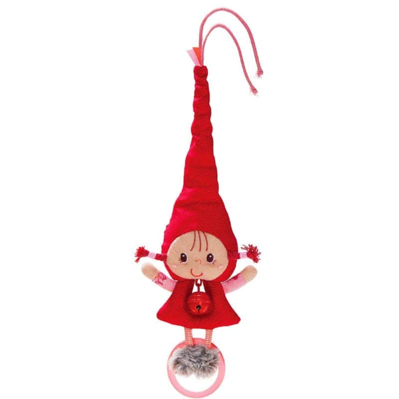 Игрушка-подвеска с колокольчиком "Красная шапочка", Lilliputiens
