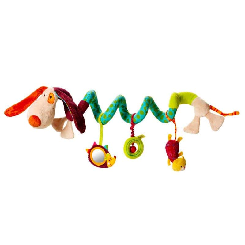 Спиральная игрушка-подвеска "Собачка Джеф", Lilliputiens