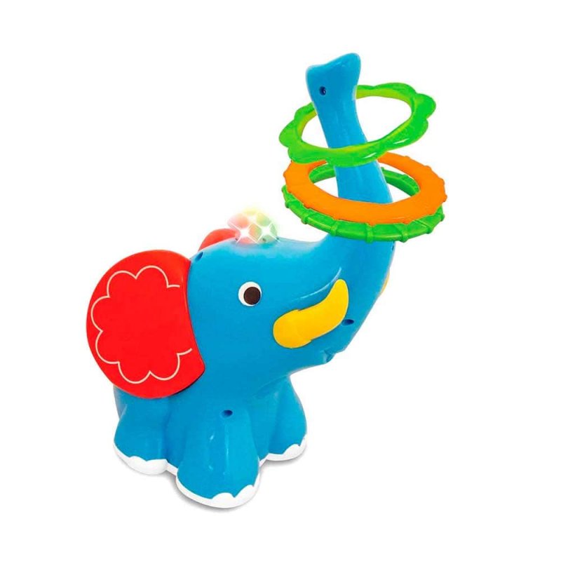 Развивающая игрушка-кольцеброс "Ловкий слоненок", Kiddieland