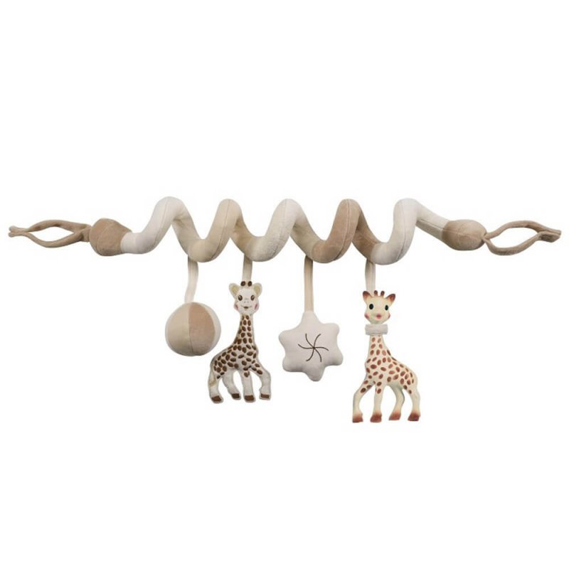 Подвеска на детскую кроватку с игрушками, Sophie la girafe (Vulli)