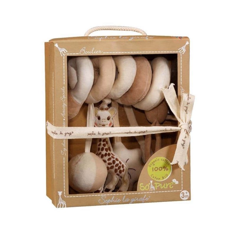 Подвеска на детскую кроватку с игрушками, Sophie la girafe (Vulli)