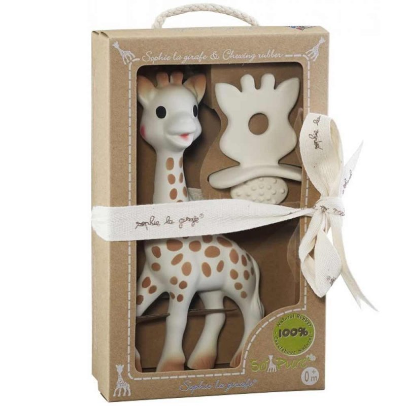 Подарочный набор (Жирафа Софи и прорезыватель), Sophie la girafe (Vulli)