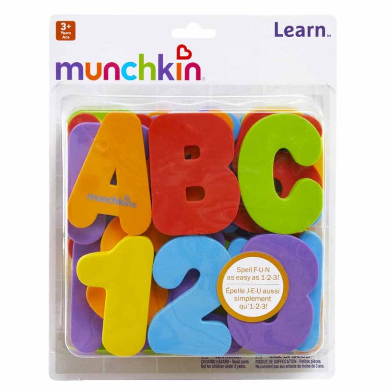 Игрушка для ванной "Буквы и цифры", Munchkin