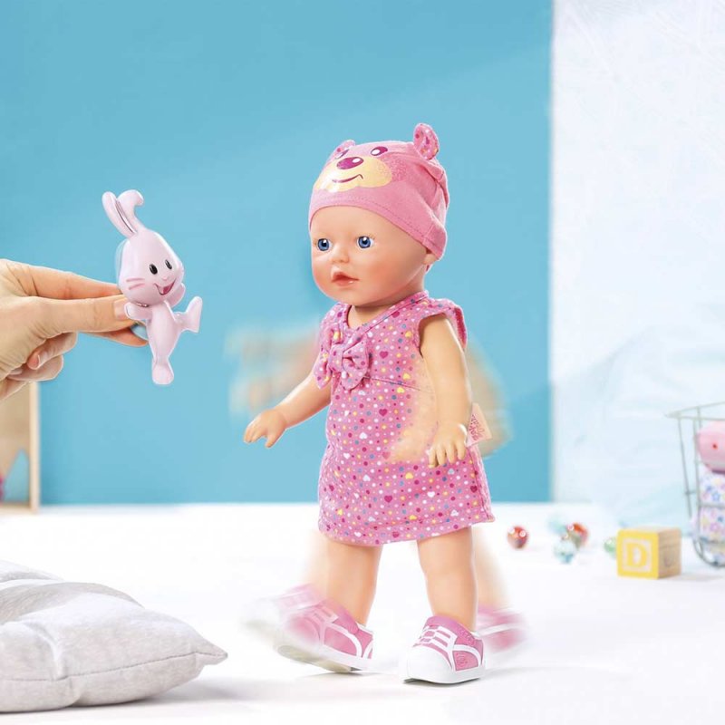 Интерактивная кукла MY LITTLE BABY BORN "УЧИМСЯ ХОДИТЬ", Zapf