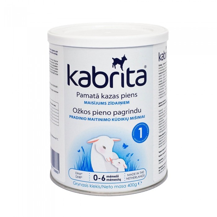 Суміш Kabrita 1 Premium на козячому молоці, 0-6 місяців, 400 г  (KAB01400)
