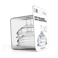 Силиконовые соски Comotomo 6+ мес., 2 шт, Переменный поток (NT4-EN)