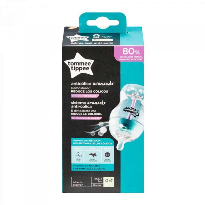 Пляшечка антиколікова Tommee Tippee Advanced Anti-Colic 260 мл (TT0020)