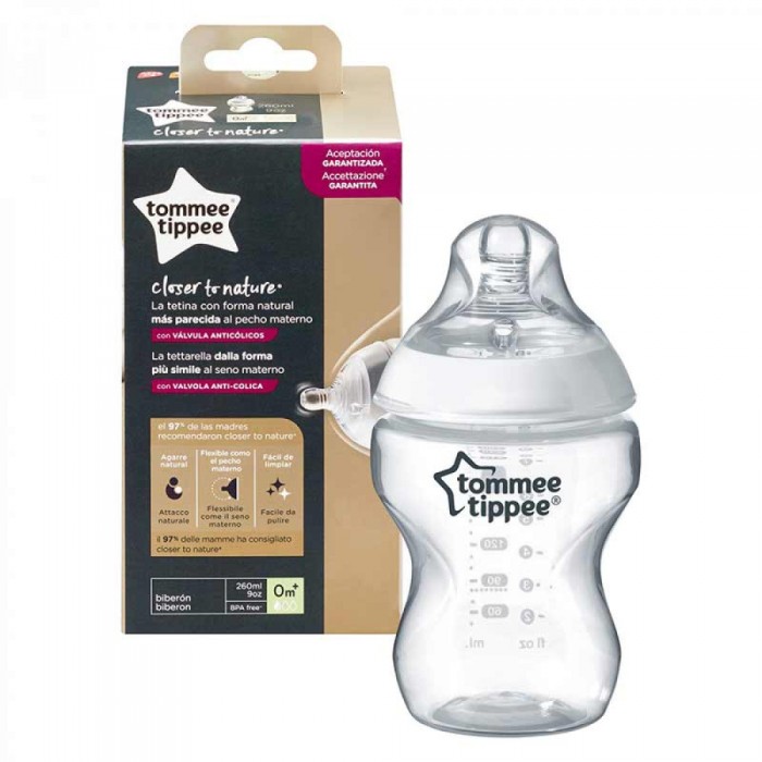Пляшечка для годування Tommee Tippee Closer to Nature 260 мл (TT0015) 