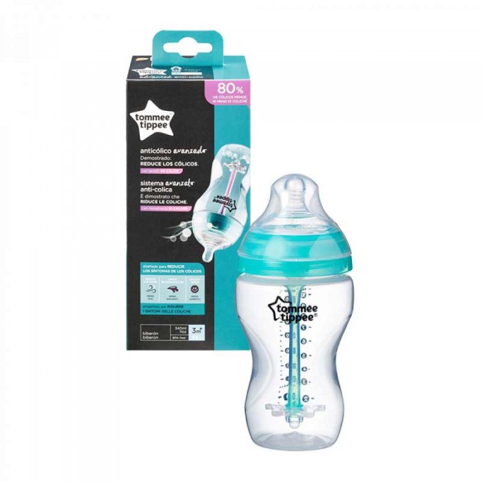 Пляшечка антиколікова Tommee Tippee Advanced Anti-Colic 340 мл (TT0023)