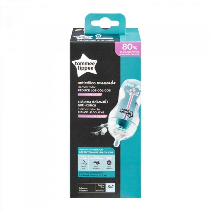 Пляшечка антиколікова Tommee Tippee Advanced Anti-Colic 340 мл (TT0023)