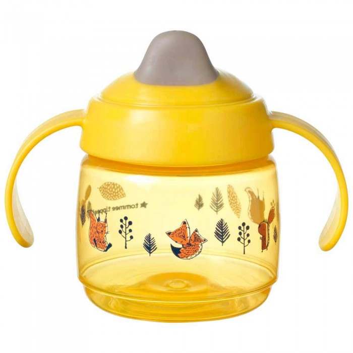 Чашка Tommee Tippee Superstar Sippee 190 мл 4 міс Жовта (TT0388)