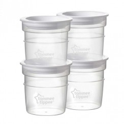 Контейнери Tommee Tippee для зберігання грудного молока 4 шт х 60 мл (TT0120)