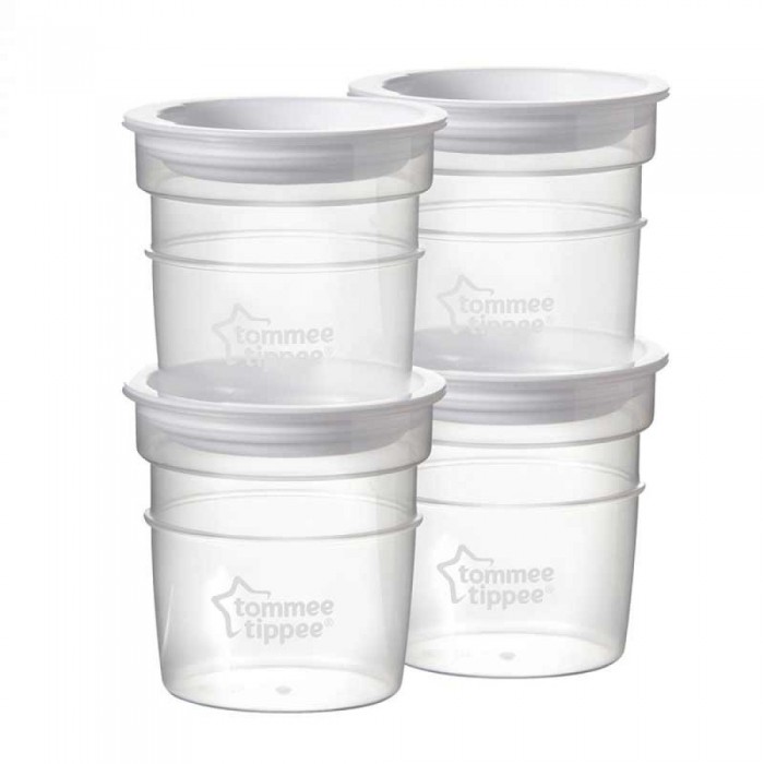 Контейнери Tommee Tippee для зберігання грудного молока 4 шт х 60 мл (TT0120)