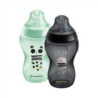Набор бутылочек Tommee Tippee Closer to Nature Animals 2 шт х 340 мл (TT0036)