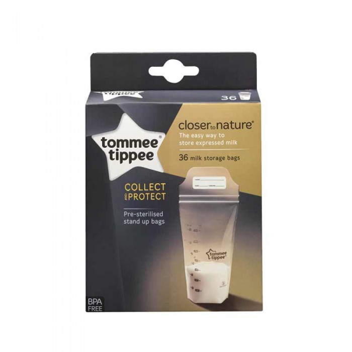 Пакети Tommee Tippee для зберігання грудного молока 36 шт х 350 мл (TT0119)