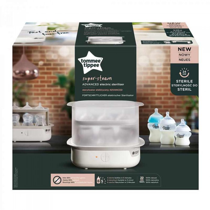 Стерилізатор Tommee Tippee Advanced Super-steam (TT0135)