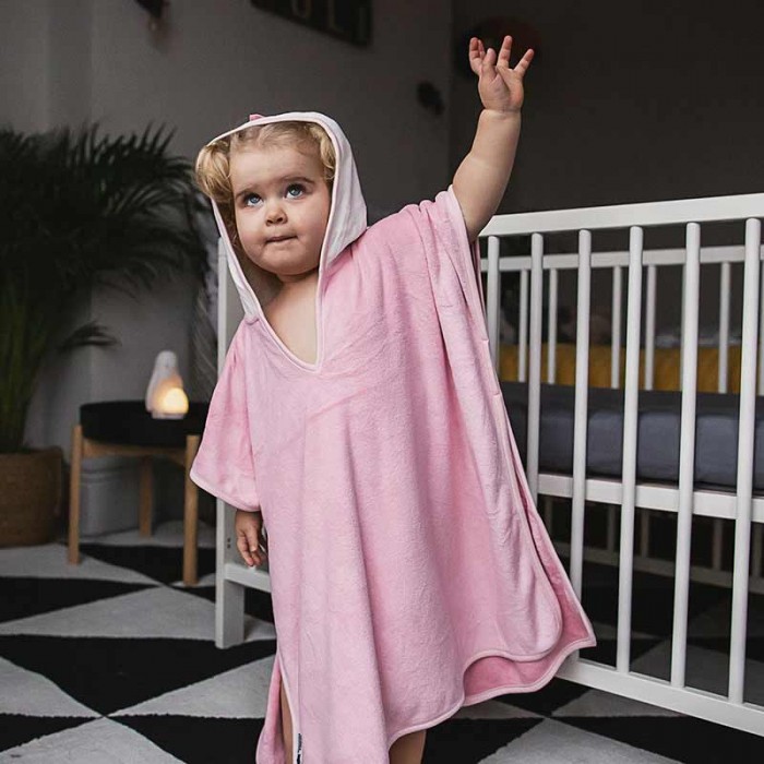 Рушник-пончо Tommee Tippee Splashtime Penny the Penguin 2-4 роки Рожевий (TT0308)