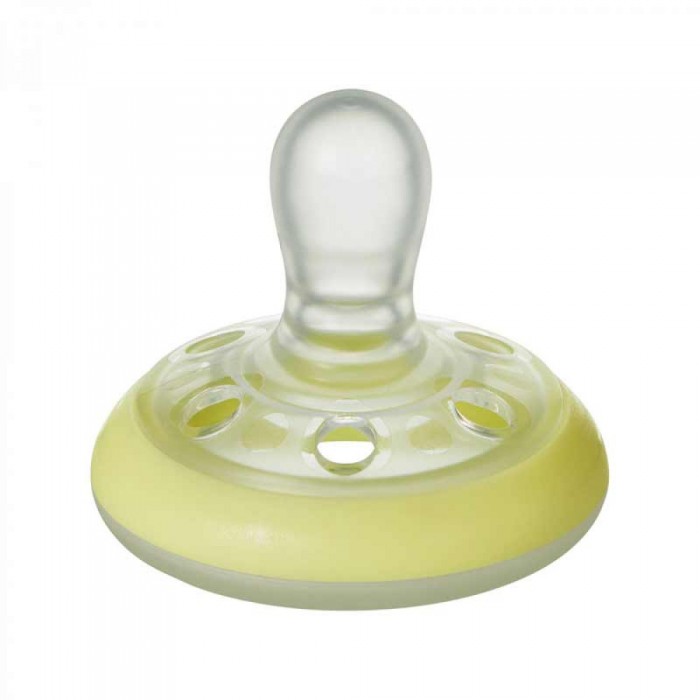 Пустушка Tommee Tippee Breast-like Night time 6-18 міс 2 шт (TT0326)