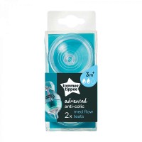 Соски Tommee Tippee Advanced Anti-Colic 3+ міс. середній потік 2 шт (TT0188)