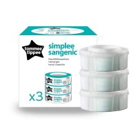 Касета змінна Tommee Tippee Sangenic Simplee для накопичувача підгузків 3 шт (TT0126)