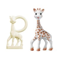  Подарочный набор Sophie la girafe (Vulli) AWARD Большая Жирафа Софи и Софи с кольцом (516510)