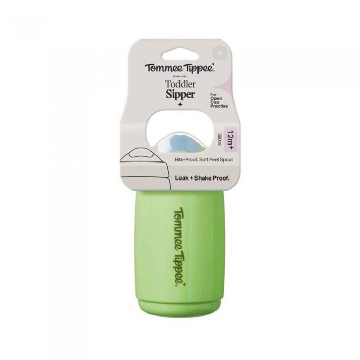 Чашка Tommee Tippee Toddler Sipper Cup 390 мл 12 міс Зелена (TT0539)